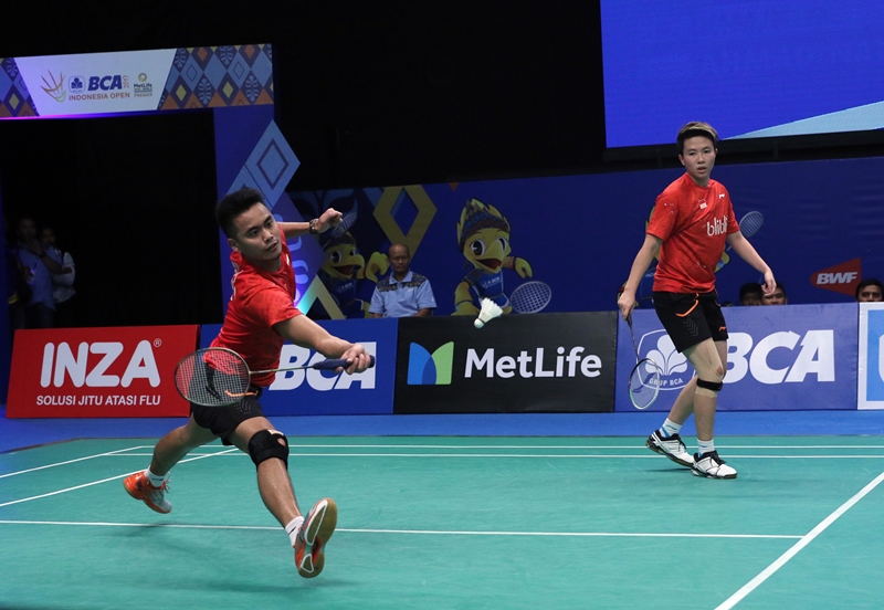 Aksi Owi/Butet sempat bikin penonton Indonesia Open jantungan lho