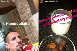Momen 4 bintang sepak bola dunia saat berbuka puasa, sederhana banget