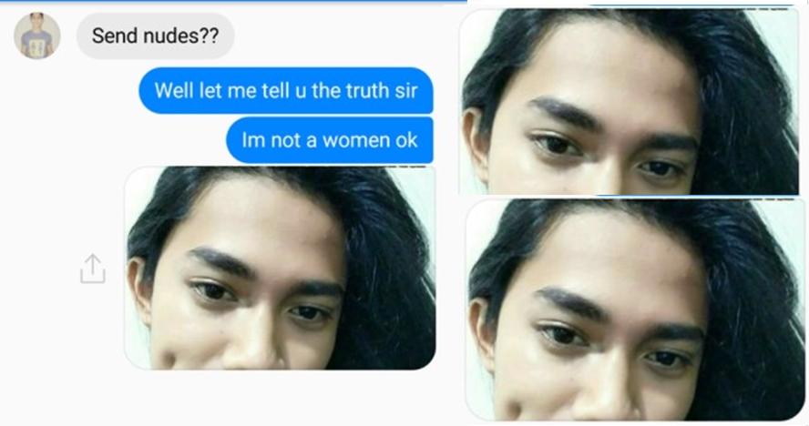 Maksa minta foto panas lewat pesan Facebook, orang ini kena batunya