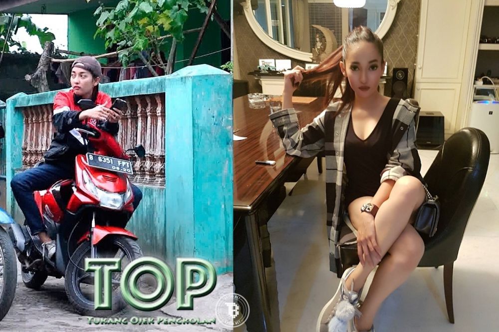 Gaya keseharian 6 seleb cantik yang bermain di Tukang Ojek Pengkolan