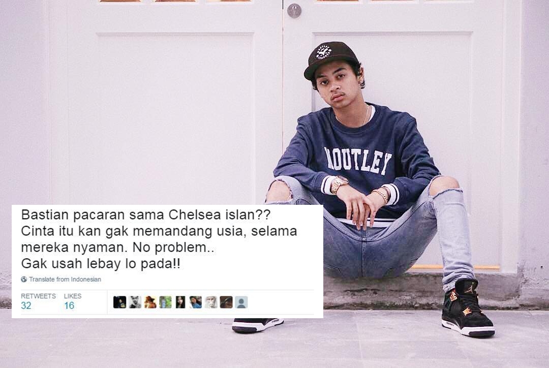 12 Pembelaan Bstarz, ketika Bastian dihujat dekat dengan Chelsea Islan