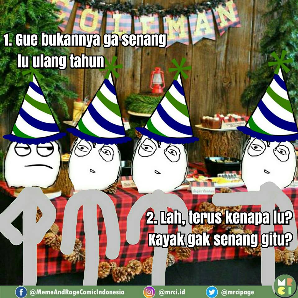 Cerita keisengan Herp di ulang tahun teman ini bikin emosi sendiri