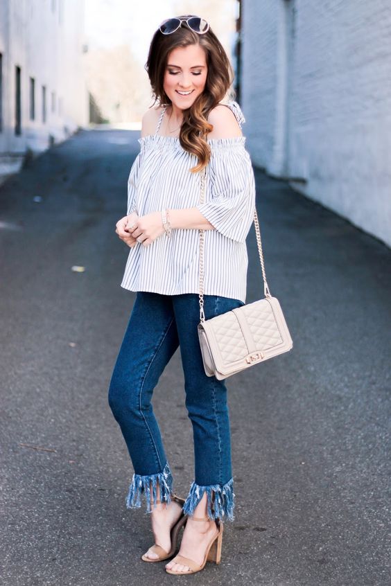 match frayed jeans, tren celana 