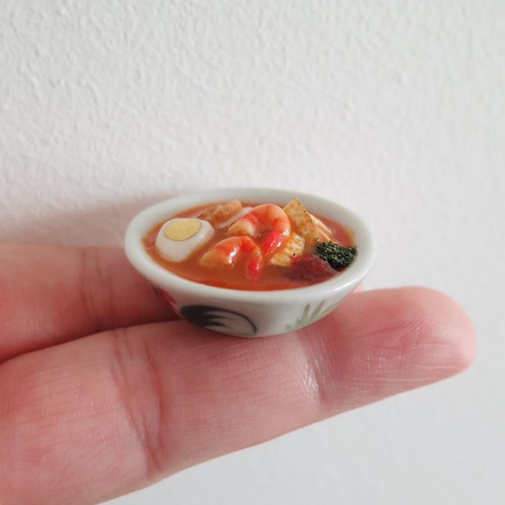 15 Miniatur makanan ini detailnya keren abis, awas bikin ngiler