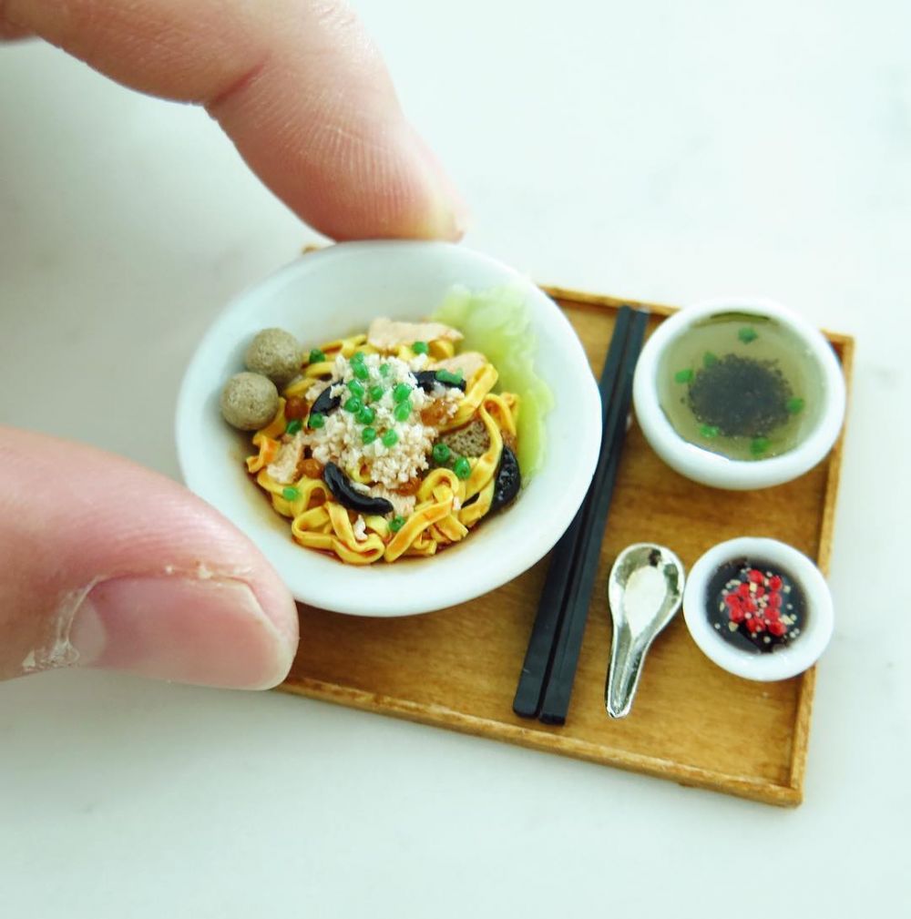 15 Miniatur makanan ini detailnya keren abis, awas bikin ngiler