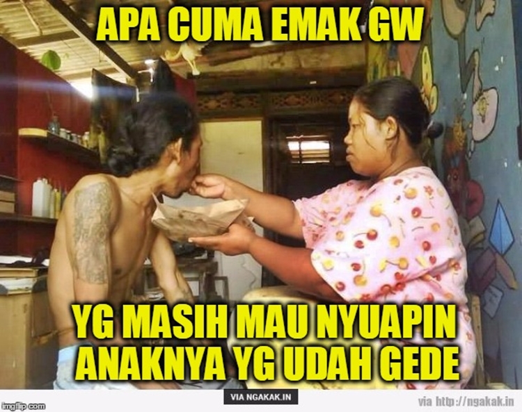10 Meme 'apa cuma emak gue' ini tunjukkan mamak-mamak itu gokil abis
