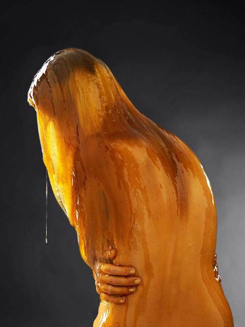 10 Potret artistik ketika manusia mandi madu, keren parah