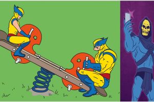 10 Ilustrasi ngawur jika tokoh-tokoh film hidup di dunia nyata, kocak