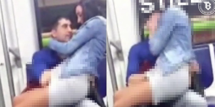Penumpang terkejut, sepasang kekasih cuek beradegan mesum di kereta