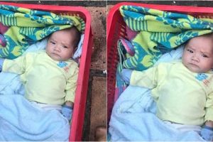 Sungguh tega ibu ini tinggalkan kakak dan adik bayinya di tepi jalan