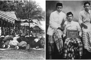 9 Potret suasana lebaran tempo dulu dari berbagai daerah di Indonesia