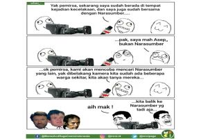 Cerita si Otong jadi wartawan dadakan ini lucu abis