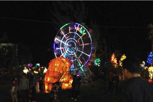 Semarakkan libur lebaran, Yogyakarta gelar Festival of Light Kaliurang