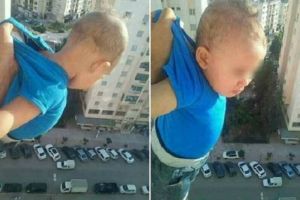 Pria ini ancam jatuhkan bayi dari lantai 15 jika tak dapat seribu like
