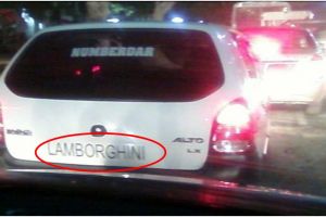 10 Stiker bemper mobil ini tunjukkan kekocakan orang India