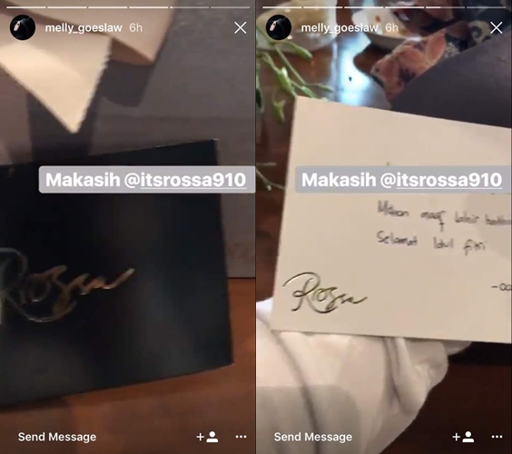 Begini potret 8 artis yang saling berkirim bingkisan lebaran