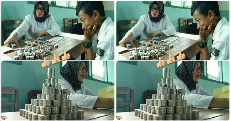 4 Keistimewaan bagi Duta, pelajar yang bayar seragam pakai receh