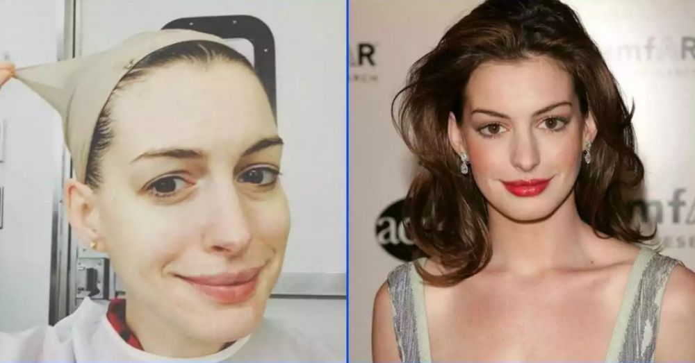 15 Potret seleb Hollywood saat tanpa makeup, dijamin bikin pangling