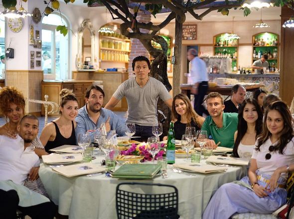 10 Foto Luna Maya dan Reino rayakan Lebaran dengan berlibur ke Italia