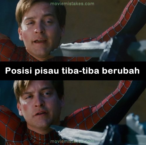 10 Foto kesalahan di film Spider-Man ini pasti tak kamu sadari