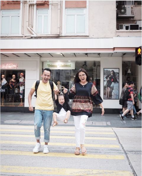 10 Potret serunya liburan Ruben Onsu dan keluarga di Hong Kong
