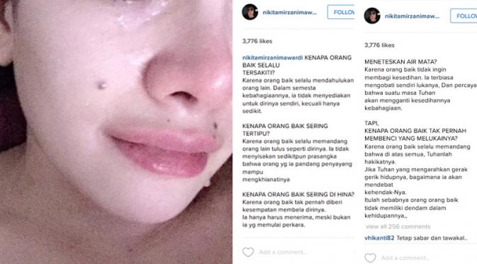5 Seleb ini tak malu unggah foto nangisnya ke media sosial, ada apa ya
