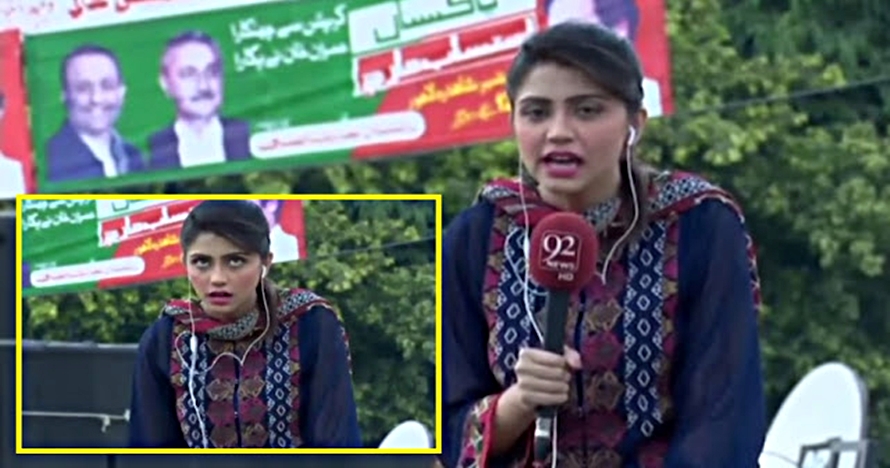 Presenter  ini pingsan & jatuh dari ketinggian saat siaran langsung