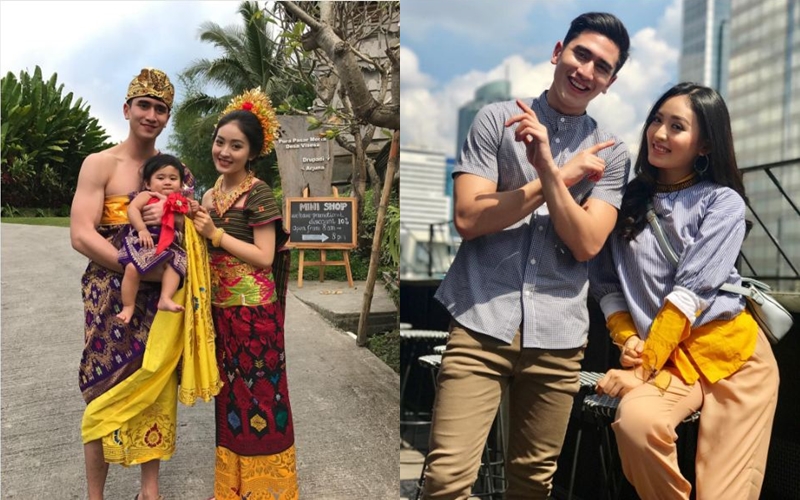 Foto pakai baju adat Bali, Verrel & Wilona didoakan segera menikah