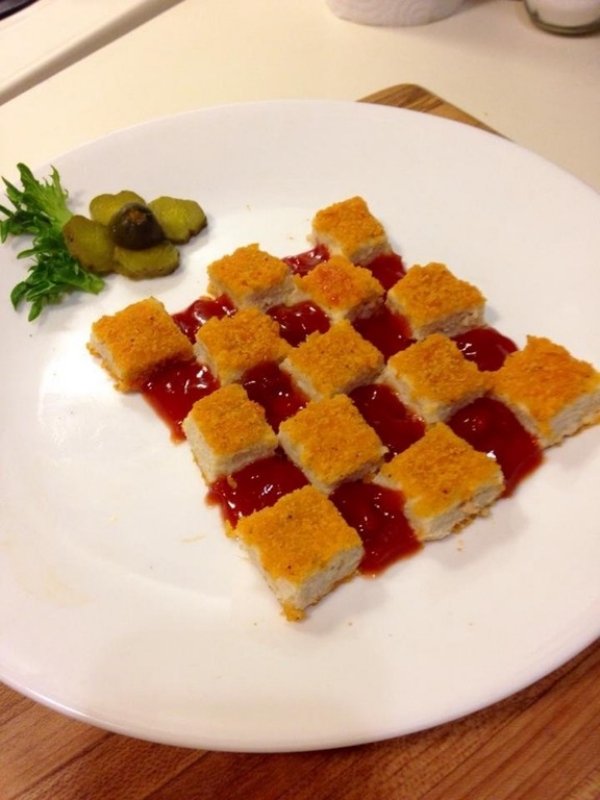 12 Penyajian makanan tak umum, jadi makin berselera apa ogah makan?