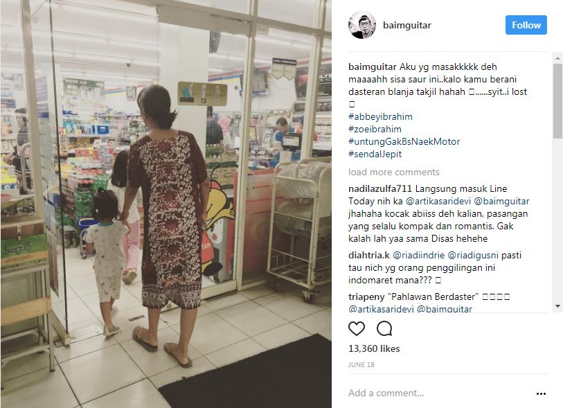 12 Foto ini buktikan kalau Baim 'The Dance Company' sosok papa humoris