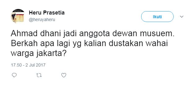 8 Reaksi netizen setelah Ahmad Dhani masuk tim kerja Anies-Sandi