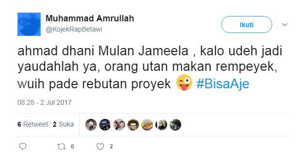 8 Reaksi netizen setelah Ahmad Dhani masuk tim kerja Anies-Sandi