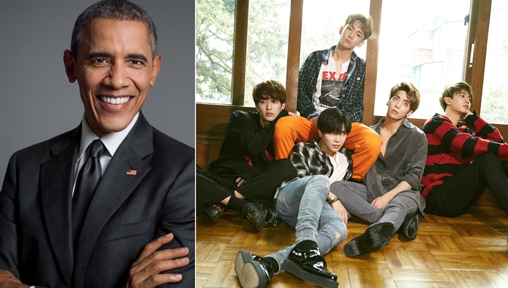 Bukan EXO atau BTS, ini boyband K-Pop yang jadi favorit Obama 
