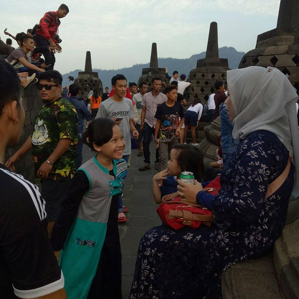 Curhatan wanita soal Candi Borobudur kini telah 'rusak', bikin sedih