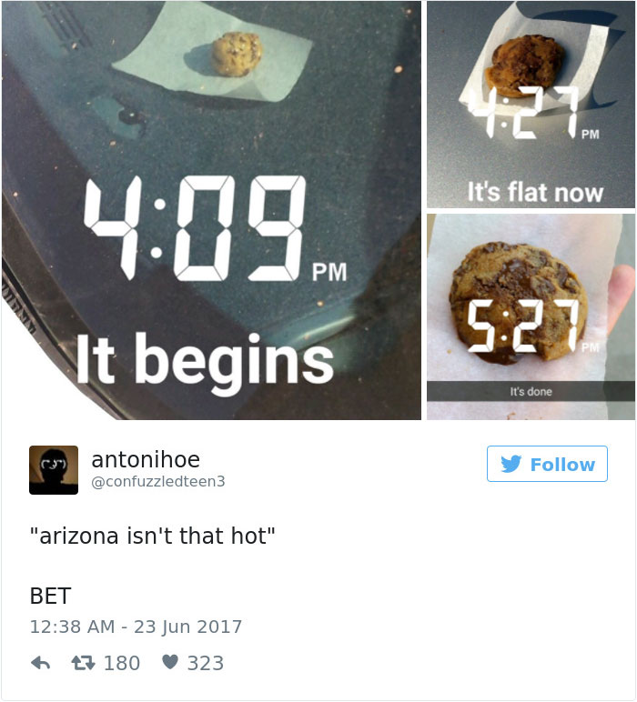 12 Foto gambarkan  panasnya udara di Arizona nyaris 50 