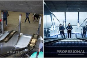 Begini beda hasil jepretan fotografer profesional vs amatir