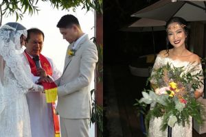 Tak banyak yang tahu, ini 10 foto nikahan Anneke Jodi-Spencer Jeremiah