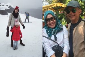 Tak diajak liburan ke luar negeri, ini 5 potret aktivitas orangtua ATT