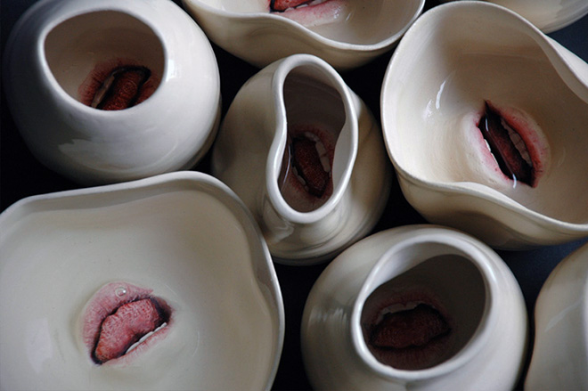 10 Seni keramik ini dibikin kesannya hidup, serem atau keren nih?