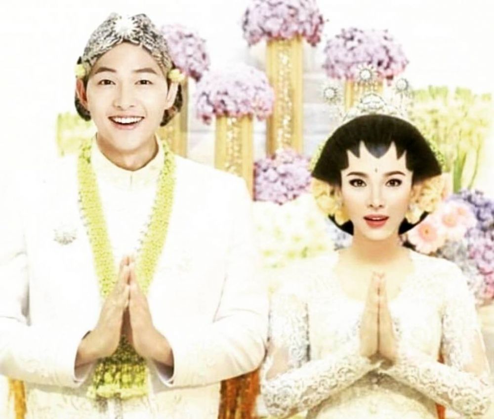 Ini jadinya jika Song-Song Couple menikah pakai 5 baju adat Indonesia