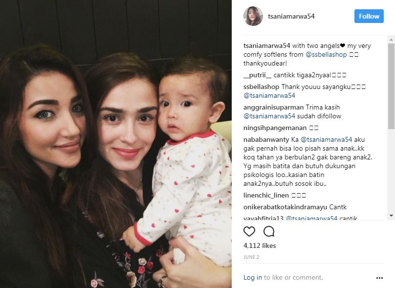 Masih berseteru, ini kegiatan Tsania Marwa pasca pisah dari Atalarik