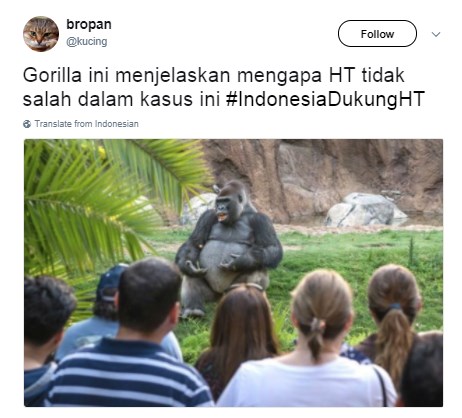 15 Cuitan lucu soal Indonesia dukung HT ini kocak parah