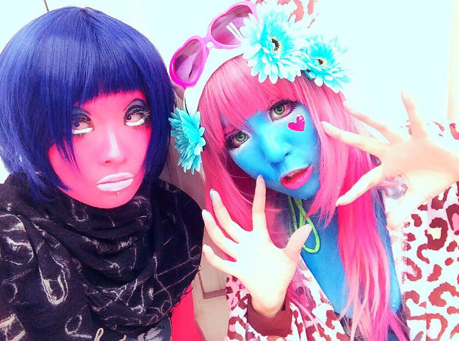 Bukan cosplay biasa, 10 'dandanan' ala anime ini adalah body painting