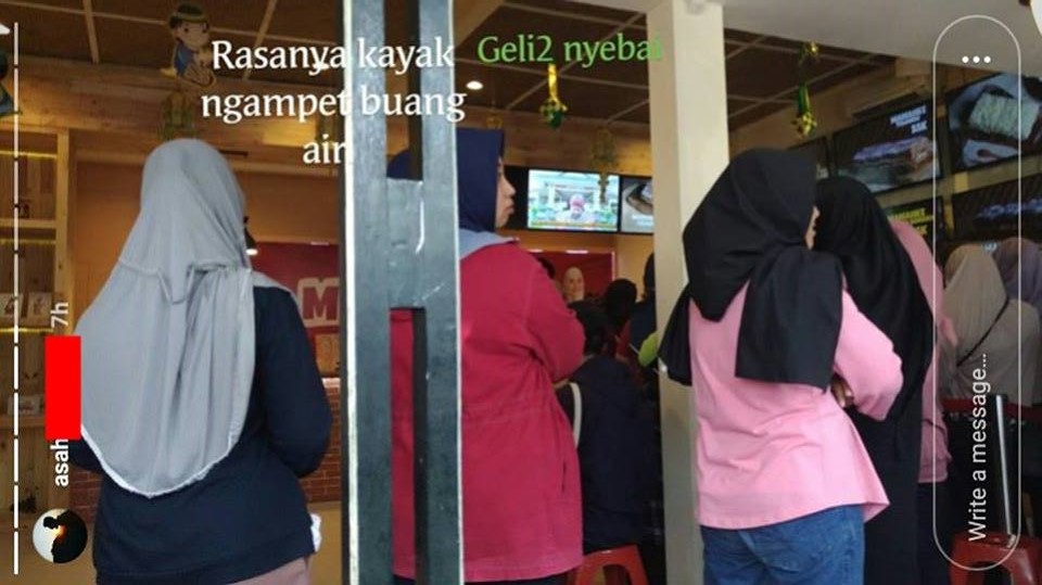 Keluhan netizen saat mau beli produk Mamahke Jogja, antre sampai 8 jam