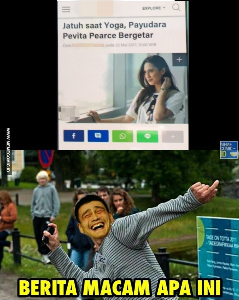 10 Meme 'berita macam apa ini' yang bikin cekikikan berjamaah