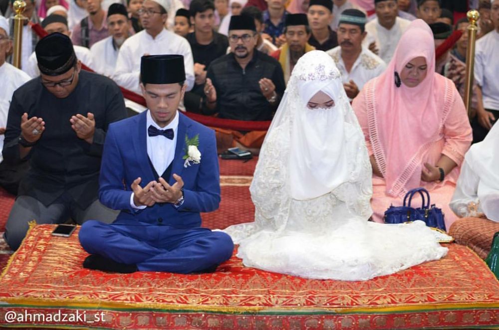 Sah, ini 10 foto pernikahan Muzammil si qari ganteng ITB 