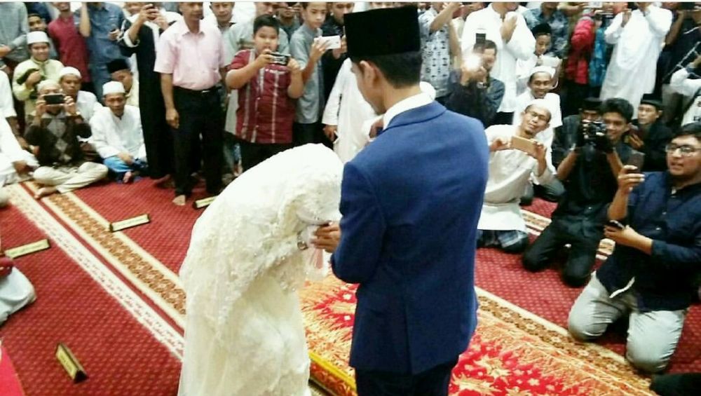 Sah, ini 10 foto pernikahan Muzammil si qari ganteng ITB 