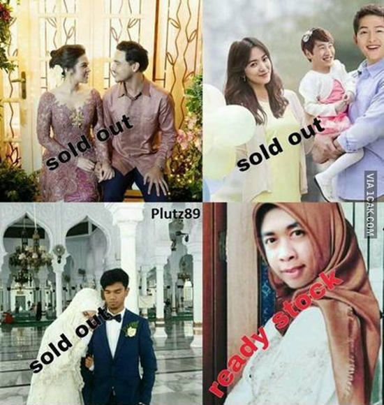 10 Meme 'Muzammil nikah' ini kocak sekaligus bikin baper parah