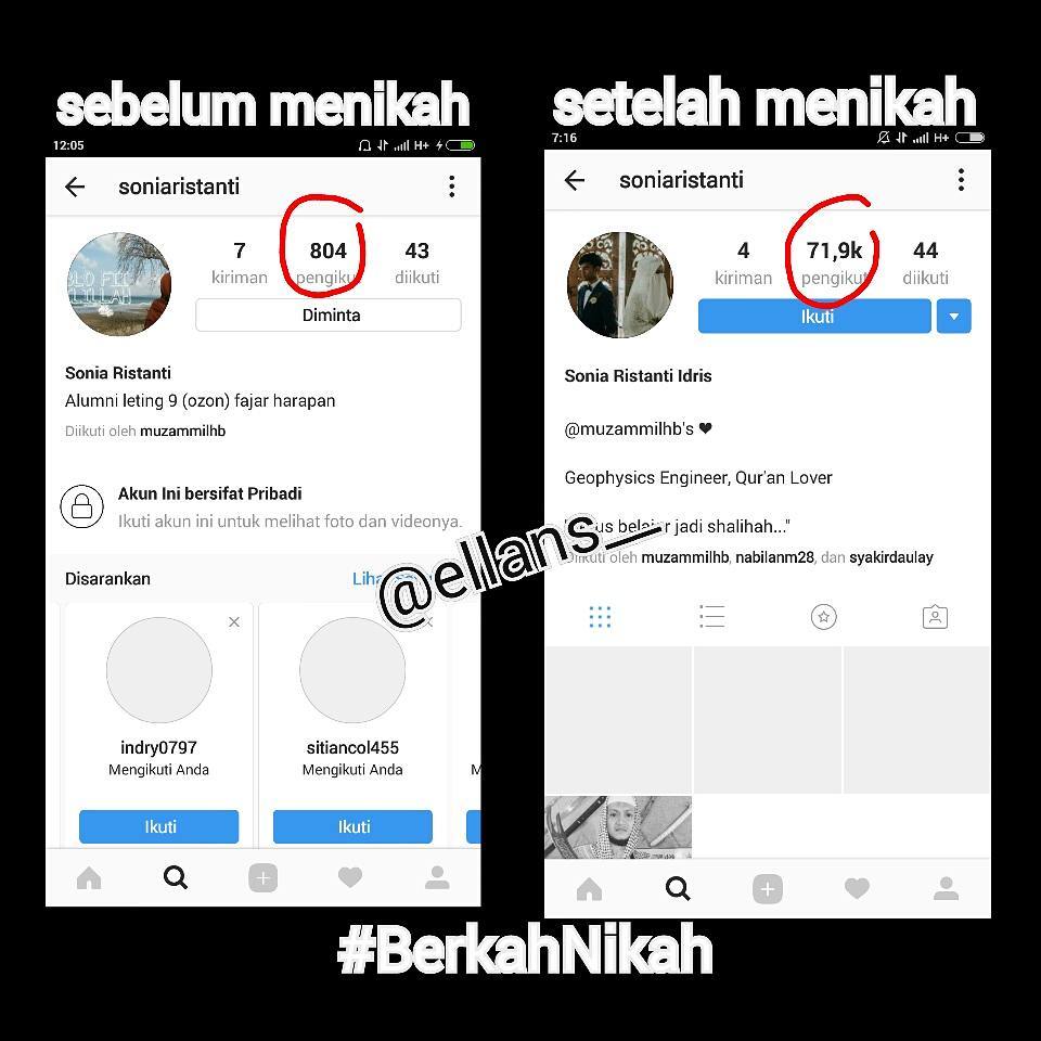 10 Meme 'Muzammil nikah' ini kocak sekaligus bikin baper parah