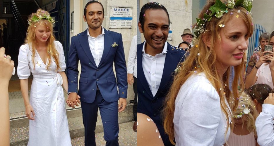 Ario Bayu akhirnya lepas masa lajang dengan gadis Prancis, selamat!